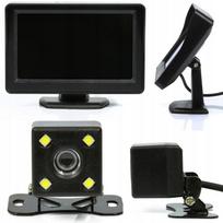 Kamera Cofania 4 Diody Led Monitor 4,3'' Lcd 2X Av