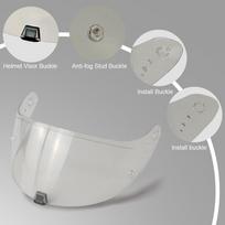 R1 Visors for Scorpion EXO-T520 ST1400 Protection Electroplated Dustproof visor Motorcycle helmet accessories gryna