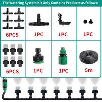 Drip Garden Irrigation Set Mist Atomizing Device Greenhouse Cooling Spray Nozzle System Garden Watering 4/7Mm Hose Sprinkler