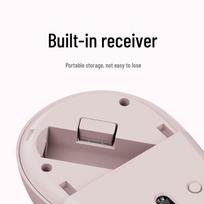 Xiaomi Wireless Mouse 3 Color Edition kremas baltos spalvos