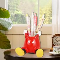 Disney Mickey Mouse Creative Pen Holder Cartoon Storage Bucket Color Matching Suitable for Desktop Practical and Fashionable