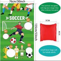 Sandbags Throwing Game Bean Bag Flag Toy Game Safe Bag Throwing Children'S Outdoor Christmas Party Carnival Game Children'S Toys