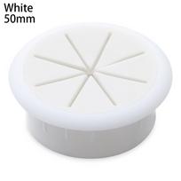 Cable Hole Cover Cord Grommets Desk Wire Organizer for Office Furniture Cable Passing Eight Petal Threading Box Cover