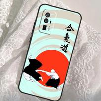 Japan Martial Aikido Case For Xiaomi 14T Pro 13T 12T 11T 13 14 Ultra POCO X6 Pro M6 X3 X5 M5s F3 F5 F6 Cover POCO M5s