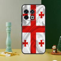 Georgia Flag Case For OnePlus Nord CE 4 2 3 Lite N20 N30 9 10 Pro 8T 9RT 10T 10R 12R 13R 11 12 13 Cover OnePlus Nord N30