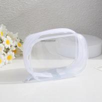 1PC PVC Transparent Mini Storage Bag Mystery Bag Keychain Storage Bag Cute Doll Bag Storage Bag Earphone Charger Storage Bag balta