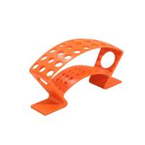 27 Slots Large Capacity Dart Stand Organizer 3D Printed Display Rack for Home Bar Themed Room Decoration Dart Enthusiasts Gift oranžinė