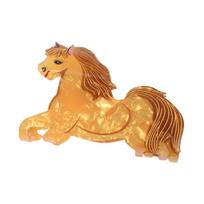 Acrylic Animal Hair Claw Clips Strong Hold & Nonslip Holiday Hair Clips for Thick Hair Women Girls