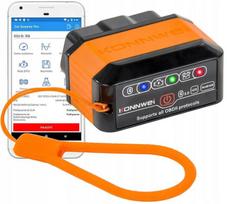 Interfejs Diagnostyczny Elm327 Tester Obd2 Bluetooth 5.0 Android/Ios