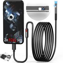 Kamera Inspekcyjna Duo Endoskop Dwie Kamery 2M 7Led 2Xfhd Wifi Do Iphone