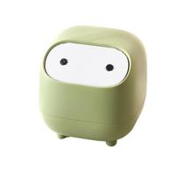 Mini Small Trash Can Press Type Garbage Container Cute Desktop Trash Bin  Bathroom Vanity šviesiai žalios spalvos