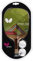 Butterfly Senko 1500 Stalo teniso raketė su gumos juostelėmis (10950)