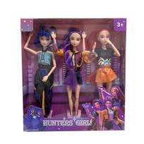 kpop demonų medžiotojų lėlė Rumi Zoey Mira, vinilinė žaislinė lėlė Barbie lėlė sąnarių judinama mergaitės dovana set