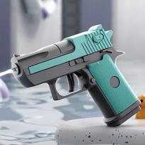 Mini water pistol Mechanical continuous firing Water Gun Summer  Pool Shooting Watergun Manual Water Gun Outdoor Game Toys Gifts