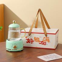 Portable Multifunctional Electric Kettle: Insulated Heating, Anti-Dry Protection, Stew Pot for Office Use. China Standard