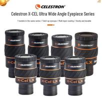 Celestron X-CEL Astronomical Telescope Eyepiece Set: 2.3/5/7/9/12/18/25mm, 2X/3X 7mm Eyepiece