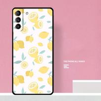 Vaisių Citrinos Telefono dėklas Samsung Galaxy S25 S26 Ultra S20 S21 S22 S23 S24 Plus S10 S25 FE Dangtelis Coque Galaxy S26 Plus