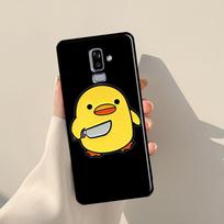 Geltonas anties dėklas, skirtas Samsung Galaxy J3 J5 J7 2017 A3 A5 J1 2016 J4 J6 Plus A6 A7 A8 A9 J8 2018 Coque J3 2017 - J330