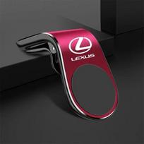 Interior Stickers Magnetic Car Phone Holder Metal Stand Interior Accessories For Lexus F SPORT ES RX NX LS UX LM LX GX LC RZ IS raudona