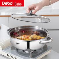 Debo Lucas DEP-33 Stainless Steel Soup & Steamer Pot