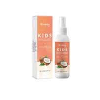 Wiieey Children's Hair Care Series Moisturizing Detangling Spray And Curl Cream Set For Gentle Hair Repair And Lasting Style AntiTangle Spray