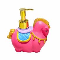 Press Bottle Cartoon Hand Sanitizer Bottle Animal Model Shampoo Soap Dispenser  Shower Gel rožinė