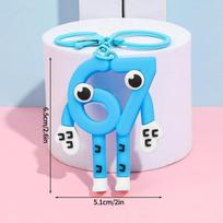 67 Cartoon Keychain Brainrot Cute Animals Keyrings Bags Hanging Accessories Six Seven Hanging Keychains Party Favors