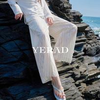 YERAD Women's 100% Cotton Summer Wide-Leg Pants L