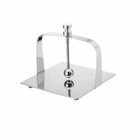 Square Base Napkin Holder Modern Minimalist Paper Towel Stand Desktop Tissue Holder  Hotel silver S