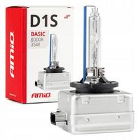 Żarówka Ksenonowa Żarnik Xenon D1S 35W 8000K Amio Basic Amio-02944