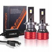 Żarówki V13 Led H7 Bardzo Mocne 22000Lm Canbus Białe 6000K
