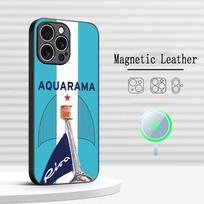 RIVA Jachtos šaunus logotipas madingas raštas Telefono dėklas iPhone 17 16 15 14 13 12 Plus Pro Max aukščiausios klasės prabangus Magsafe avikailis iPhone 17 Pro Max blue