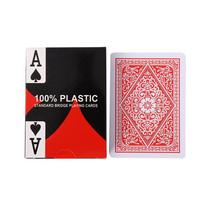 Deck 1 Letters Pattern Poker Set New 54Pcs Big Character Texas Holdem Waterproof Plastic Playing Card Game Flexible Table Game