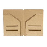 Kraft Paper Storage Bag Traveler's Notebook Journal Diary Plug-in Type File Holder Card Storage Bag Tickets Pocket