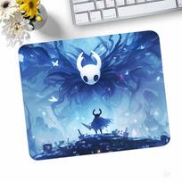 Hollow Knight Game Mousepad Small LockEdge Mouse Pad For Gamers Computer Desk Pad Rectangular Anti-slip Rubber 180x220x2mm