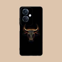 Bull Head Phone Case for OPPO Reno 14 13 12 11 10 9 8 7 6 5 F T Pro 5G Soft TPU Shockproof Cover OPPO Reno5 5G