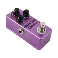 Guitar Distortion pedalas Elektrinės gitaros efektų pedalas True Bypass Cinko lydinio apvalkalas DC 9V 6,35mm violetinė