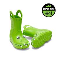 Crocs Kids Handle IT Duke Rain BooT T Crg CROCS GREEN(Z30T)/C6