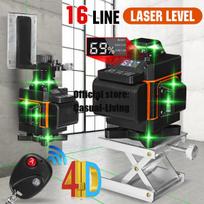 16 Lines Laser Level Self-Leveling 4D 360 Horizontal And Vertical Cross Super Powerful Green Laser Beam Line