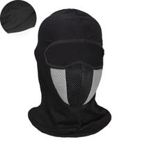 Breathable Balaclava Motorcycle Full Face Mask Motorbike Cycling Bike Mask Motocross Helmet Hood Moto Riding Neck Face Mask KTB pilka