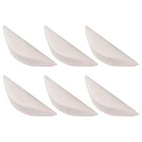 Pack of 6 Plastic Door Handles with Backing for Easy Installation Suitable for Furniture Cabinets and Sliding Doors balta