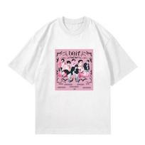 Stray kids DO IT atspausdinti marškinėliai Kpop stilius Mada Marškinėliai DO IT XXXL balta
