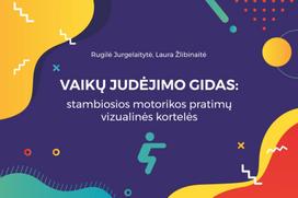 Vaikų judėjimo gidas. Stambiosios motorikos pratimų vizualinės kortelės - Rugilė Jurgelaitytė, Laura Žlibinaitė