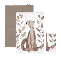 Vystymo kilimėlis Ceba Baby Basic Clever Otter, 60 cm x 40 cm, ruda sp.