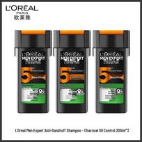 L'Oréal Men's Charcoal Anti-Dandruff Oil Control Shampoo