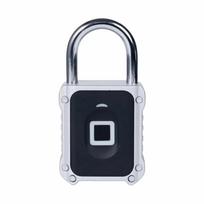 Fingerprint Recognition Bluetooth Smart Door Lock Tuya App Zinc Alloy Fingerprint Padlock IPX5 Waterproof Fingerprint Lock sidabras