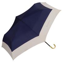 Folding Plain Suitable for both sunny and rainy 49cm Gold for Commuting and Wpc. Umbrella, Mini, Navy, Design, days, ribs, 160g, Lightweight,