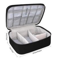 1pc Multifunctional Digital Bag Durable Professional Barber Tool Organizer Waterproof Cable Storage Bag Home Accessories