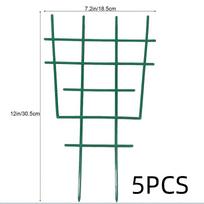 5Pcs Plant Support Pile Climbing Vine Stake Bonsai Fixing Rod Garden Plants Stake Holder Flower Support Rack For Potted Plant