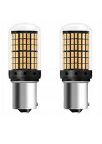 2X Py21W Bau15S Canbus Pomarańczowa Kierunki Led